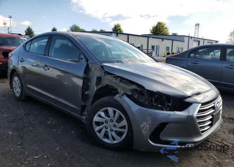 2018 Hyundai Elantra Se z USA, uszkodzony, nr VIN 5NPD74LF4JH379397